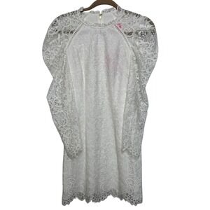 Lilly Pulitzer Coconut Two Tone Carnival Lace Women's 00 Elope Wedding